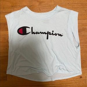 Champion muscle tank crop